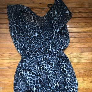 EXPRESS Leopard Print Dress
